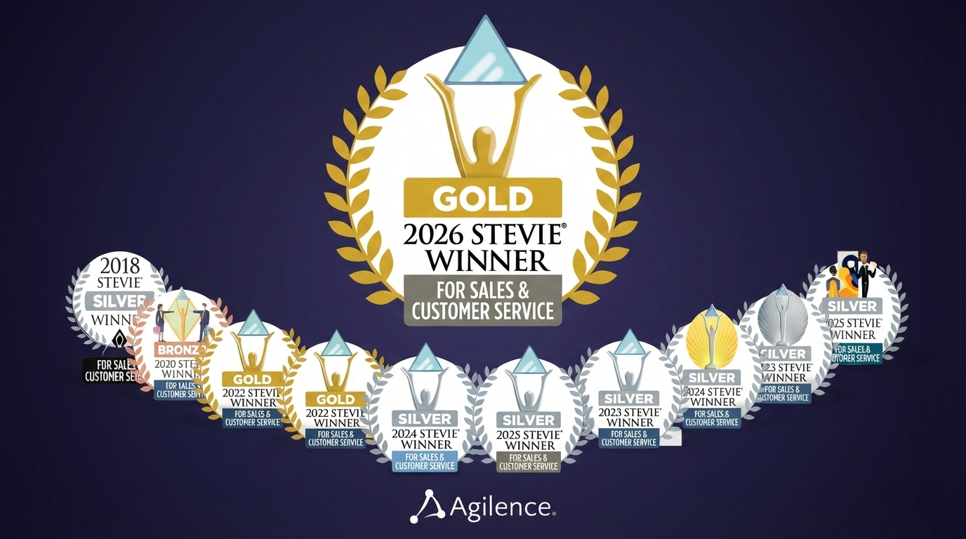 Agilence Wins Ninth Consecutive Stevie® Award for Customer Service ...