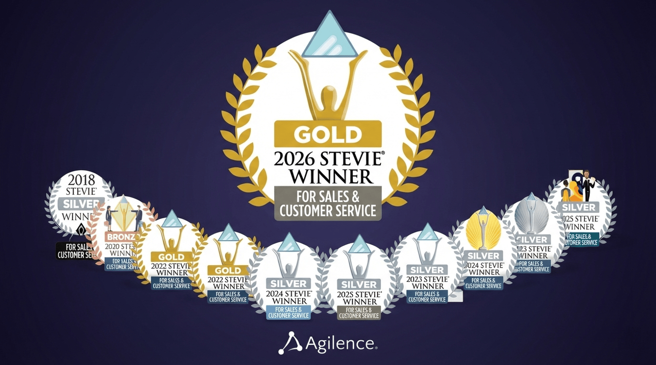Agilence Wins Ninth Consecutive Stevie® Award for Customer Service ...