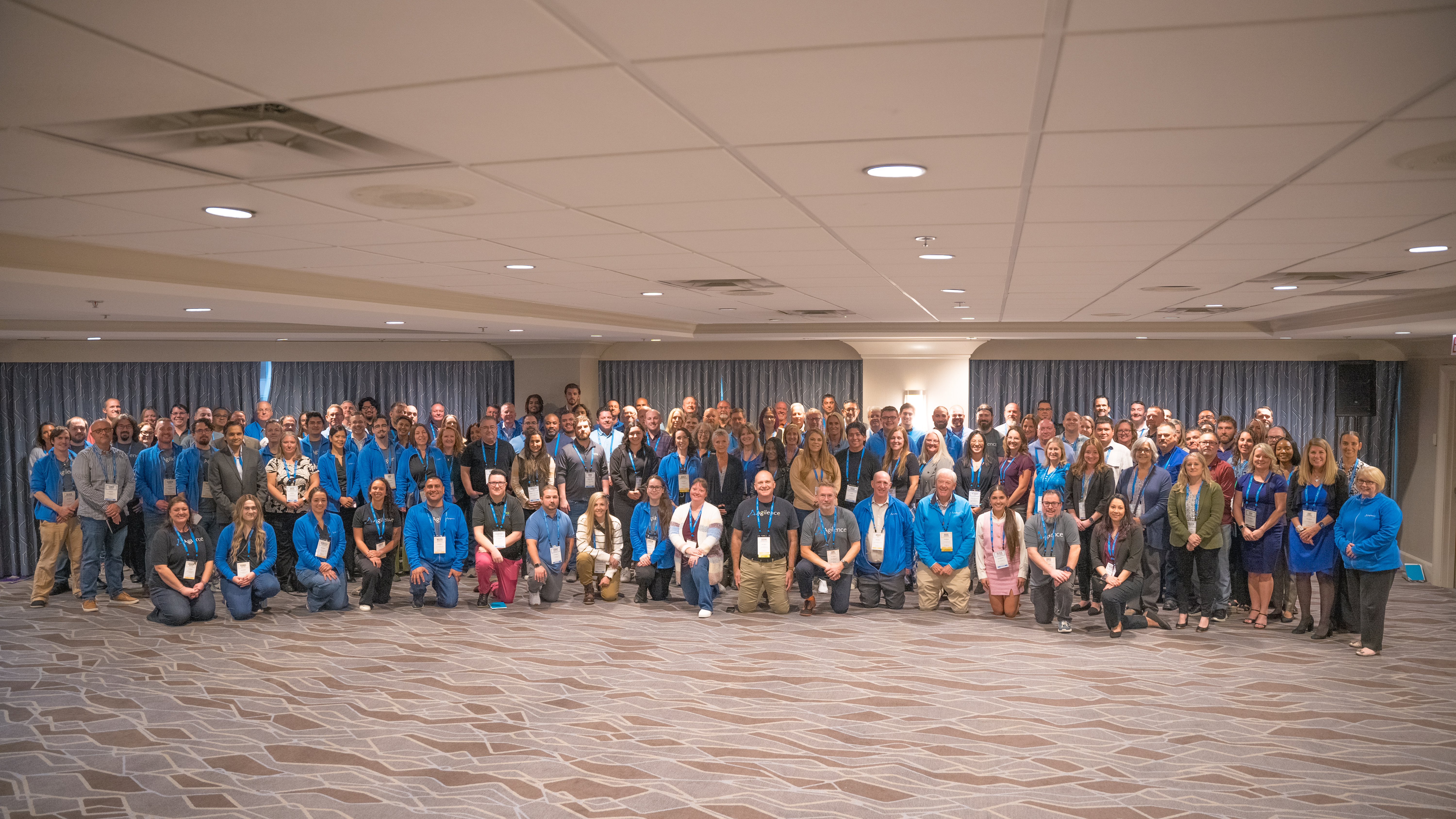 agilence user forum 2024 - group photo 4