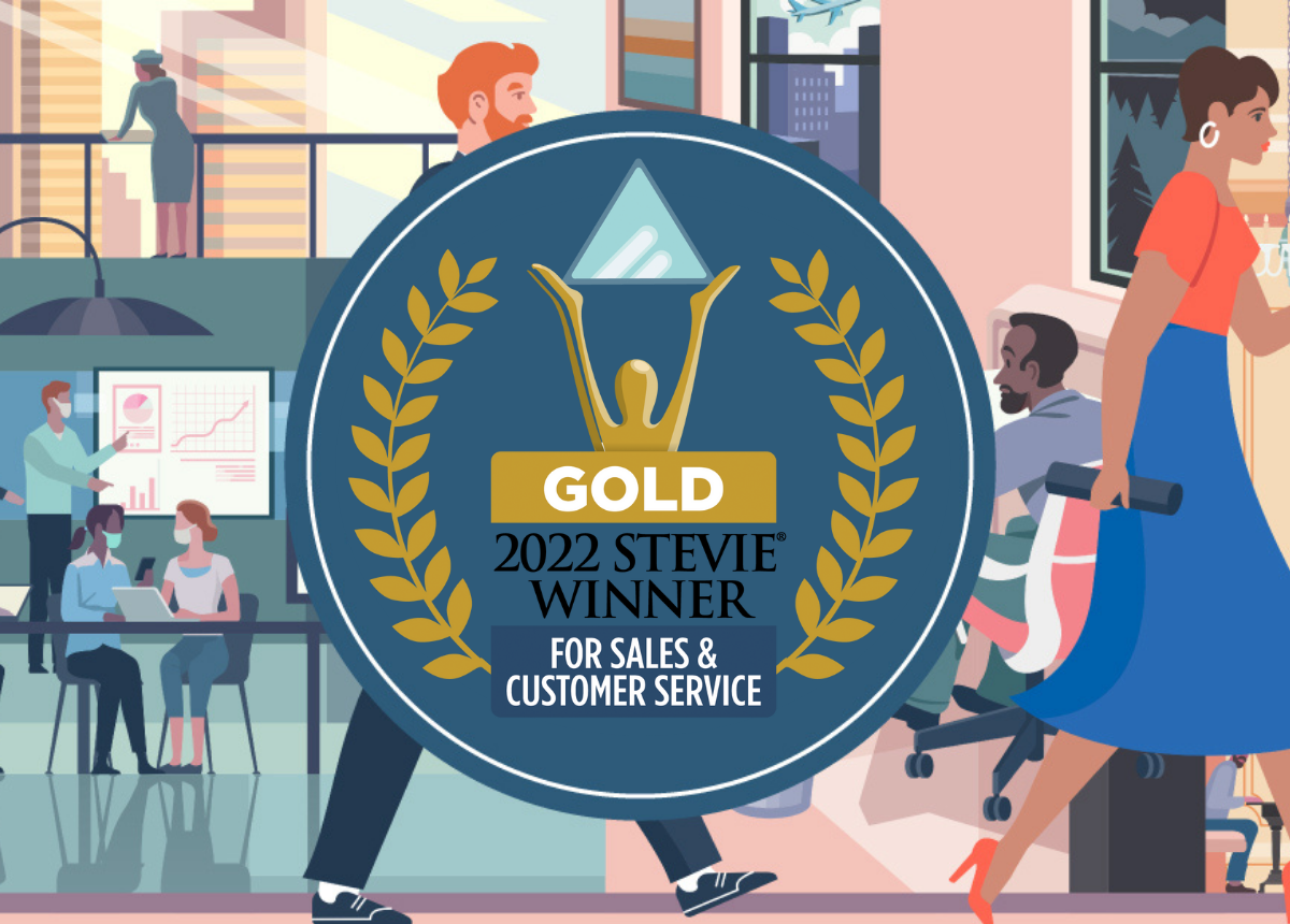 Agilence Wins Gold Stevie Award for Sales & Customer Service